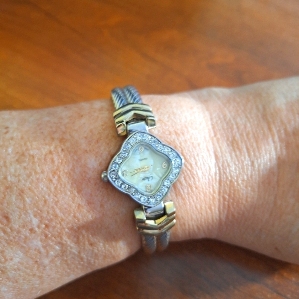 Collezio Abalone Cuff Watch